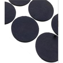 Esmo Home Mobilya Keçesi Zemin Koruyucusu, Yapışkanlı Zemin Koruyucu 2 Adet 35MM (36 Lı) Masa Mobilya Koltuk Ayakları Için Siyah Renk