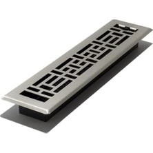 Esmo Home AJH214-NKL Oryantal Zemin Kaydı, 5X35 Cm, Fırçalanmış Nikel