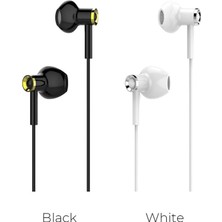 Esmo Home Mikrofonlu Kablolu 3.5mm Girişli Kulaklık – Net Ses, Günlük Kullanım (Beyaz)