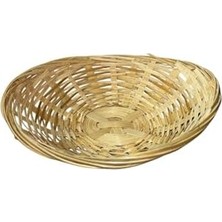 Esmo Home Oval Hasır Yumurta, Ekmek Sepeti 15 * 19 cm