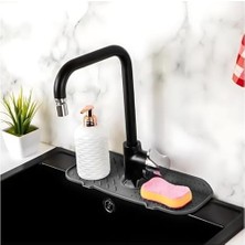 Esmo Home Su Tutucu Musluk Matı - Mutfak ve Banyo Için Koruyucu Musluk ve Lavabo Altı Mat