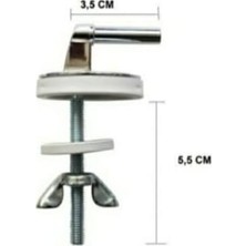 Esmo Home Metal Klozet Kapak Vidası Sıkmalı
