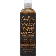 Esmo Home Shea Moısture Nem Afrika Siyah Sabun Egzama Sedef Hastalıkları Hassas Ciltler Için Ilaçlı Temizleyici 12 Oz
