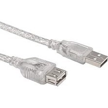 Esmo Home USB Uzatma Kablosu 1.5 Metre Erkek/dişi Uzatma Enerji ve Veri Aktarım