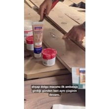 Esmo Home Ahşap Dolgu ve Tamir Macunu 200 gr Tüp Diş Budak