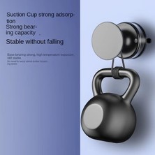 Esmo Home Kablosuz Araç Içi Cep Telefonu Tutucu Araç Içi Montaj Süper Güçlü Vakumlu Manyetik Telefon Tutucu CCT29