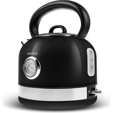 Esmo Home Karaca Retro 2202 Su Isıtıcısı Black 2200W