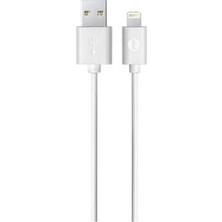 Yenibağ Taks Lightning ile Uyumlu Kablo 100 cm 5DK34B - Beyaz (2 Yıl Garantili) (Beyaz)