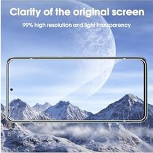 Esmo Home - Mi 13T Pro ile Uyumlu Ekran Koruyucu 9h Temperli Cam Şeffaf Passifik Ekran Camı Qi