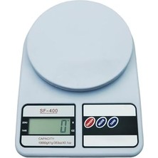 Esmo Home Promosyonca Dijital Mutfak Terazisi, 10KG Kapasite, LCD Ekran, 130X185X35MM, Beyaz
