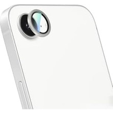 Esmo Home Caseworld 16E ile Uyumlu Caseworld Alloy Serisi Oleofobik Anti Reflective Kamera Lens Koruyucu Gümüş