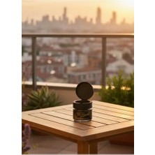 Esmo Home Kapaklı Cam Kavanoz Küllük – Koku Önleyici Şık Tasarım