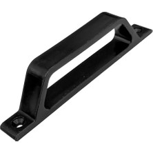 Esmo Home Pvc ve Alüminyum Sineklik Tutamağı Siyah Plastik D Kol Kulp 12CM