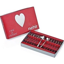 Esmo Home Nehir Can & Canan Kahve Kaşık 12 Adet