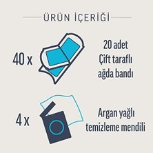 Esmo Home Veet Pure Hassas Ciltler Için Ağda Bandı, Bacak ve Vücut Bölgesi, 80'li