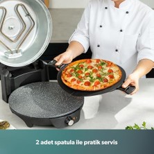 Esmo Home Homend Közy °400 Pizza Pide Lahmacun ve Sebze Közleme Makinesi