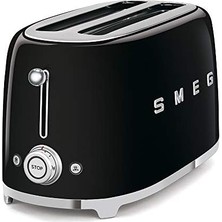 Esmo Home Smeg TSF02BLEU Ekmek Kızartma Makinesi, Siyah