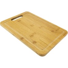 Esmo Home Bambum Yone Kesme ve Steak Tahtası Orta B4646
