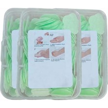 Esmo Home Sihirli Kağıt Sabun – Taşınabilir Tek Kullanımlık Sabun Yaprakları, Cep Boy Mini, Seyahat Kamp ve Günlük Kullanım Için Pratik Sabun (3'lü Yeşil)