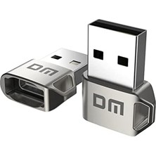 Esmo Home Dm AD038 USB To Type-C Metal Otg Çevirici Dönüştürücü Adaptör