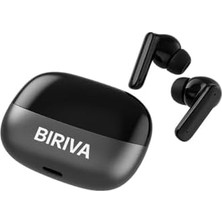 Esmo Home Biriva X23 Pro Anc+Enc Kablosuz Bluetooth Kulaklık Siyah (Metal Kasa)