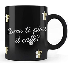 Esmo Home Bialetti - Desenli Porselen Kupa