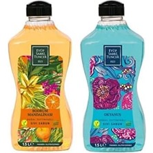 Esmo Home Doğal Zeytinyağlı Sıvı Sabun Okyanus ve Bodrum Mandalinası 1500 ml