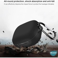 Esmo Home Soundcore P20I Için Kılıf Askılı Mat Silikon Siyah [ P20I ile Uyumlu Kılıf - Siyah]