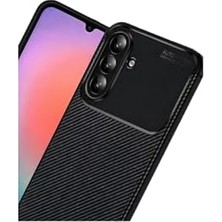 Esmo Home - Galaxy S26 Plus ile Uyumlu "S26 Plus" Carbonfocus Telefon Kılıfı - Karbon Dizayn, Silikon Kapak Siyah - Siyah