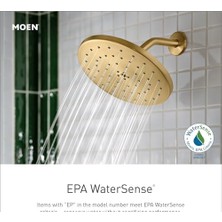 Esmo Home T2192EPBG Yalnız Duş, Fırçalanmış Altın