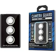 Esmo Home Galaxy S24 Plus Ile Uyumlu Kamera Lens Koruyucu Cam Filmi, Sarı