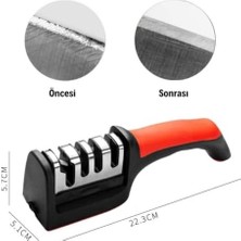 Esmo Home Hızlı Bıçak Makas Bileme Aracı Aşamaları Kaymaz Taban