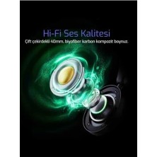 Esmo Home Vox Soundflex Siyah Kablosuz Kulak Üstü Bluetooth Kulaklık, Hediyeli Sert Taşıma Çantası