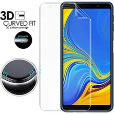 Esmo Home Galaxy A7 2018 Ön + Arka Kavisler Dahil Tam Ekran Kaplayıcı Film