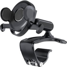 Esmo Home Powermaster 202-Z Araç Içi Telefon Tutucu Torpido Üzeri Siyah