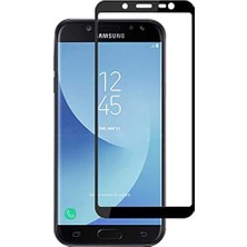 Esmo Home Galaxy J6 ile Uyumlu Temperli Cam Full Ekran Koruyucu Kkd Siyah