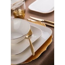Esmo Home Kütahya Porselen Bone Minas 26 Parça Yemek Takımı 12627P