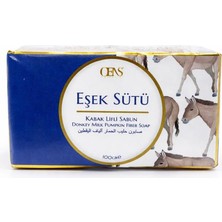 Esmo Home Kabak Lifli Eşek Sütü Özlü Doğal Sabun – Besleyici ve Peeling Etkili Kalıp Sabun