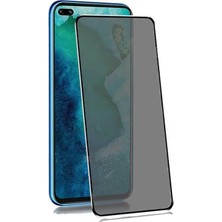 Esmo Home Oppo Reno 4 Lite Hayalet Ekran Koruyucu ile Uyumlu Davin Privacy Mat Seramik Ekran Filmi Siyah