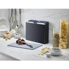 Esmo Home Joseph Joseph Folio Standlı Büyük Kesme Tahtası 4'lü, Gri