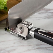 Esmo Home Profesyonel Paslanmaz Çelik Bıçak Bileyici, Ergonomik Saplı, Kaymaz Tabanlı, Mutfak ve Kamp Için