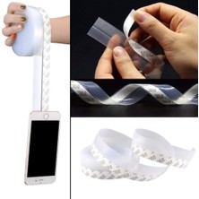 Esmo Home 3 Adet Kapı ve Pencereler Için Rüzgar, Ses, Soğuk Kesici Kendinden Yapışkanlı 3 x 3 mt x 15 mm Şerit Bant, Hava Koşulllarına Dayanıklı Silikon Kapı Altı Şeffaf Şerit, Toz, Böcek Geçirmez