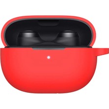 Esmo Home Buds 3 Lite ile Uyumlu Kulaklık Kılıf Darbeye Dayanıklı Silikon Yumuşak Koruyucu Toz ve Kirden Koruyan Buds 3 Lite ile Uyumlu Kulaklık Kılıfı Kırmızı