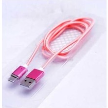 Esmo Home (3257) Rose Rose Type-C Mıknatıslı USB Kablo ile Uyumlu
