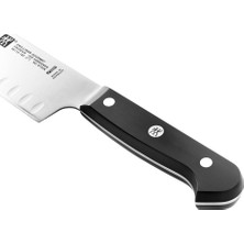 Esmo Home Zwilling Gourmet Oluklu Santolu Bıçağı, Paslanmaz Çelik, Siyah