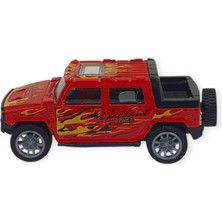 Ronanna Çek Bırak Araba Metal -K137A7 - Kırmızı (Lisinya)