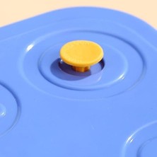 Esmo Home Renkli Desenli Beslenme Kutusu - 880 ml 2 Bölmeli Çocuk Beslenme Kabı Pp (Turuncu)