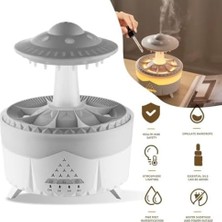 Esmo Home Ufo Tasarımlı Hava Nemlendirici ve Aroma Difüzör, Atmosfer Aydınlatmalı, Zamanlayıcılı, 145X189MM