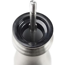 Esmo Home Peugeot Paris Chef Manuel Karabiber Değirmeni, Öğütme Derecesi Ayarı U'select, Yükseklik: 18 Cm, Fırçalanmış Paslanmaz Çelik, Gümüş, 32487