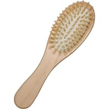 Esmo Home Ahşap Bambu Saç Tarağı Büyük Boy Saç Fırçası